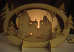 Castell Coch Candle Holder