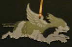 Acrylic Winged Cavalier King Charles Spaniel ornament