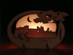 Caerphilly Castle Candle Holder