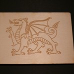 Ddraig Goch / Red Dragon of Wales Postcard