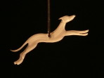 Acrylic Greyhound ornament