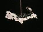 Acrylic Yorkshire Terrier ornament
