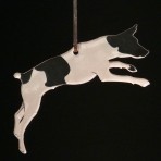 Acrylic Jack Russel Terrier ornament