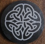 Celtic knot coaster