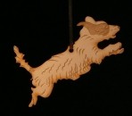 Wooden terrier ornament – ‘Patch’