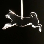 Acrylic Rottweiler ornament
